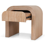 Savero 55cm Bedside Table - Light Natural Bedside Table Nicki-Core