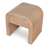 Savero 55cm Bedside Table - Light Natural Bedside Table Nicki-Core