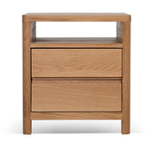 Thomas 50cm Bedside Table - Natural Bedside Table Oakwood-Core