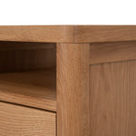 Thomas 50cm Bedside Table - Natural Bedside Table Oakwood-Core