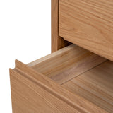 Thomas 50cm Bedside Table - Natural Bedside Table Oakwood-Core