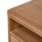 Thomas 50cm Bedside Table - Natural Bedside Table Oakwood-Core