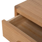 Chippendale 50cm Bedside Table - Natural Bedside Table Oakwood-Core
