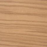 Chippendale 50cm Bedside Table - Natural Bedside Table Oakwood-Core