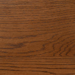 Chippendale 50cm Bedside Table - Walnut Bedside Table Oakwood-Core