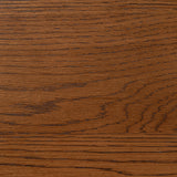 Chippendale 50cm Bedside Table - Walnut Bedside Table Oakwood-Core