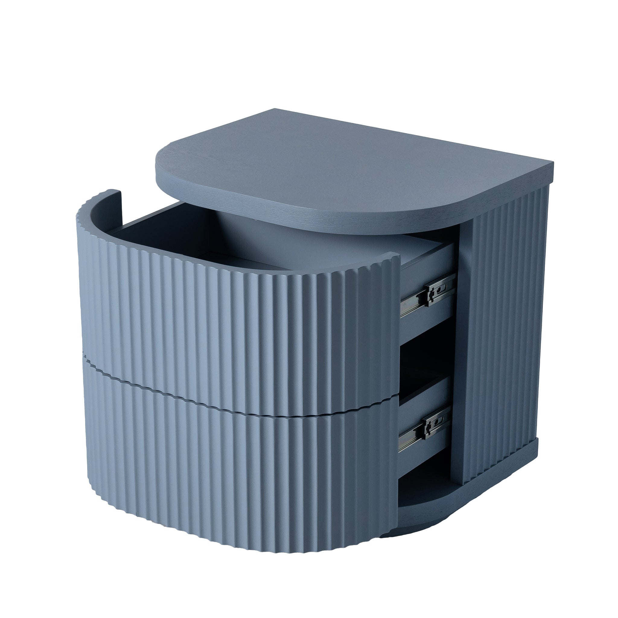 Elino Bedside Table - Light Blue Bedside Table Dwood-Core