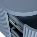Elino Bedside Table - Light Blue Bedside Table Dwood-Core