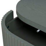 Elino Bedside Table - Sage Green Bedside Table Dwood-Core