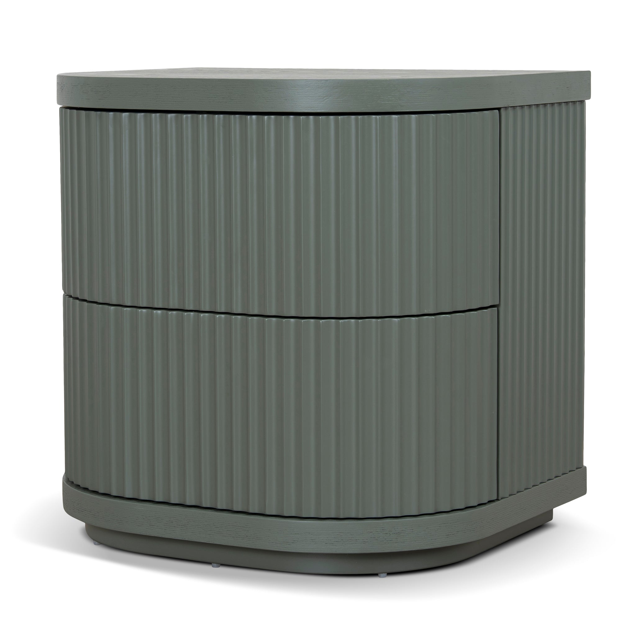 Elino Bedside Table - Sage Green Dwood-Core