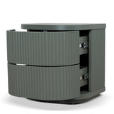 Elino Bedside Table - Sage Green Bedside Table Dwood-Core