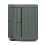 Elino Bedside Table - Sage Green Bedside Table Dwood-Core