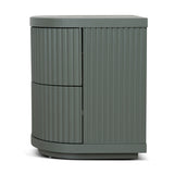 Elino Bedside Table - Sage Green Bedside Table Dwood-Core