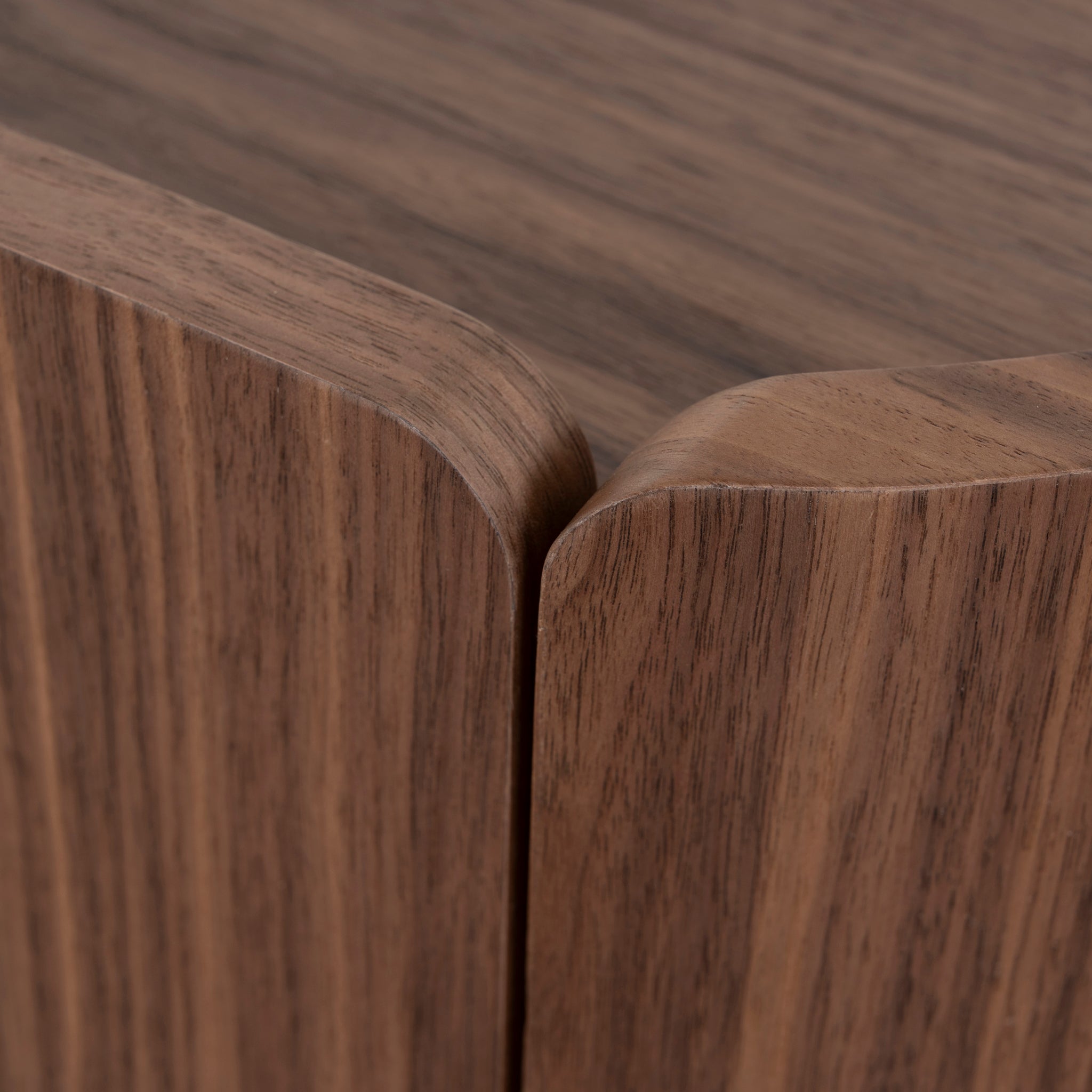 Arnar 60cm Bedside Table - Walnut Bedside Table Century-Core
