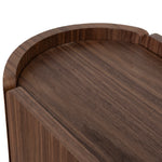 Arnar 60cm Bedside Table - Walnut Bedside Table Century-Core