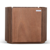 Arnar 60cm Bedside Table - Walnut Bedside Table Century-Core