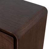 Jenny 56cm Bedside Table - Walnut Bedside Table AU Wood-Core