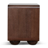 Jenny 56cm Bedside Table - Walnut Bedside Table AU Wood-Core