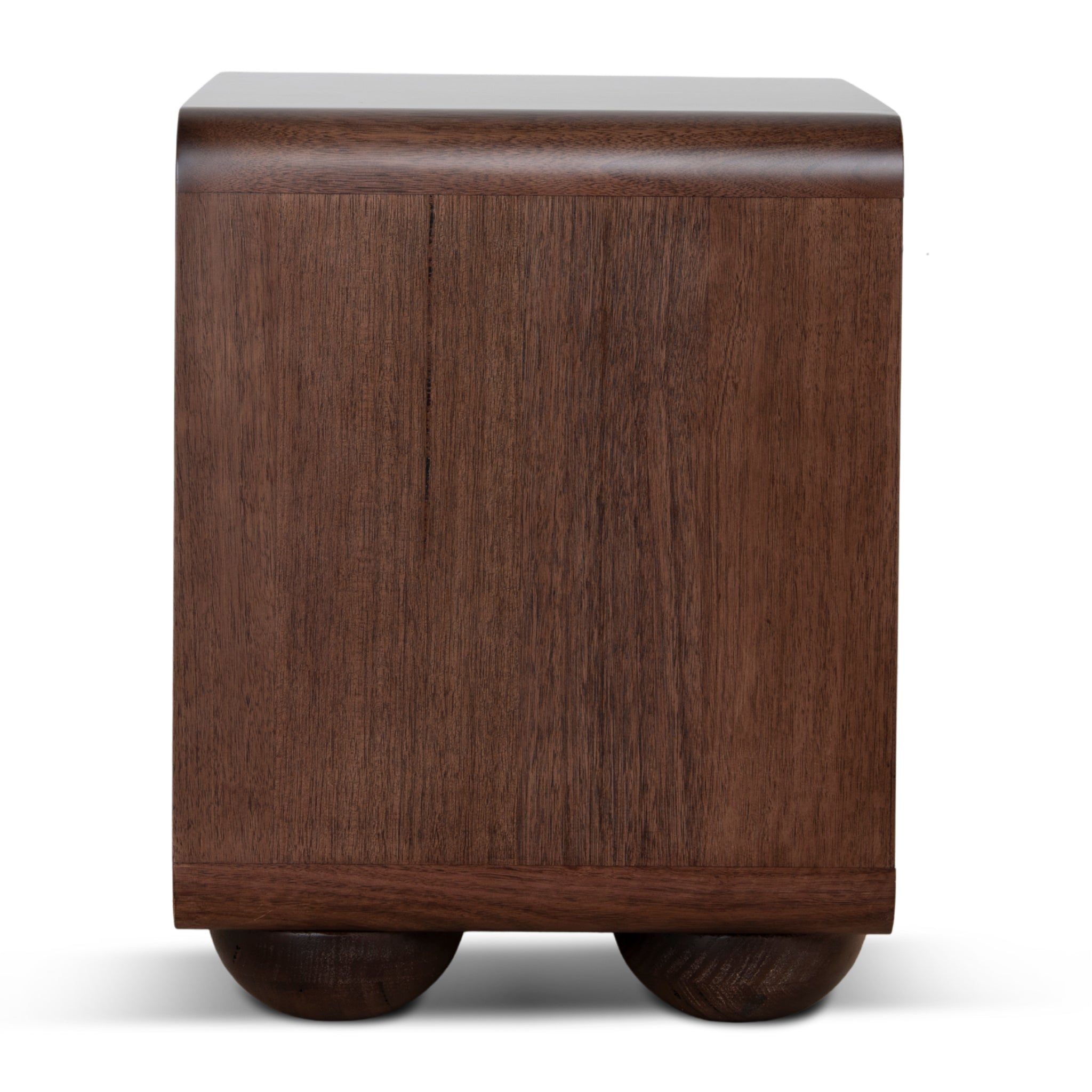 Jenny 56cm Bedside Table - Walnut Bedside Table AU Wood-Core