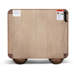 Jenny 56cm Bedside Table - Walnut Bedside Table AU Wood-Core