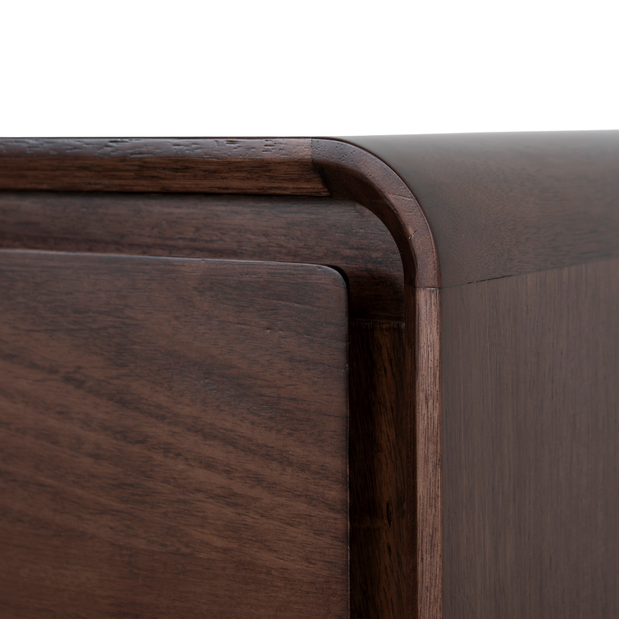 Jenny 56cm Bedside Table - Walnut Bedside Table AU Wood-Core