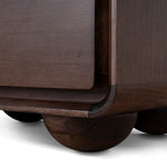 Jenny 56cm Bedside Table - Walnut Bedside Table AU Wood-Core