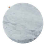 Ex Display - Vionne Round Bedside Table - Natural Bedside Table Nicki-Core