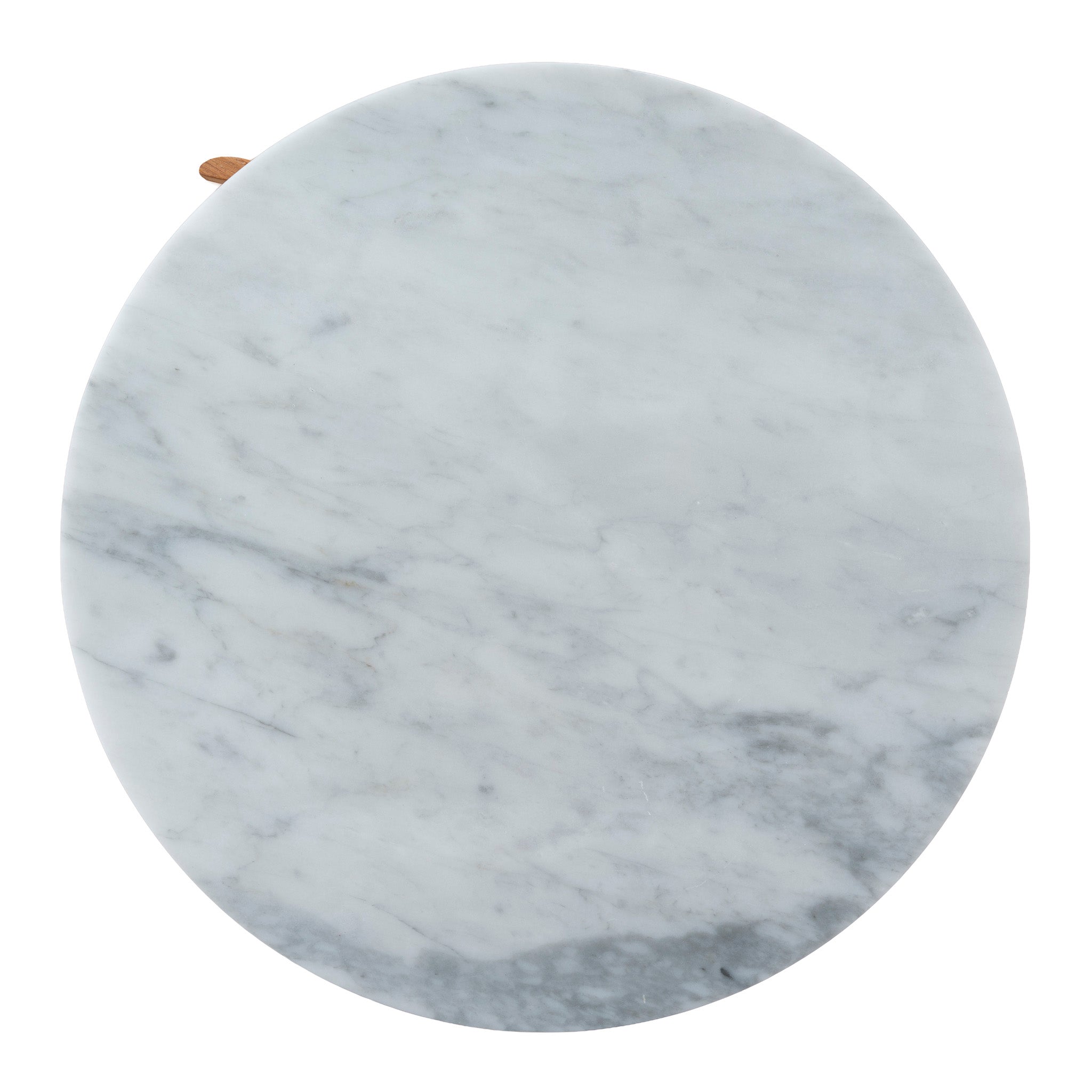 Ex Display - Vionne Round Bedside Table - Natural Bedside Table Nicki-Core