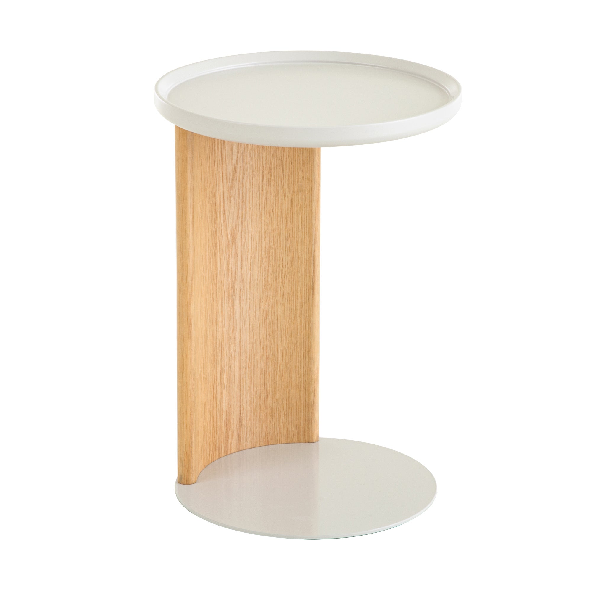 Luvin Natural Side Table - Light Beige Side Table Iggy-Core
