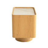 Elandra Stone Top Bedside Table - Natural Bedside Table Iggy-Core