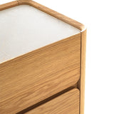 Elandra Stone Top Bedside Table - Natural Bedside Table Iggy-Core