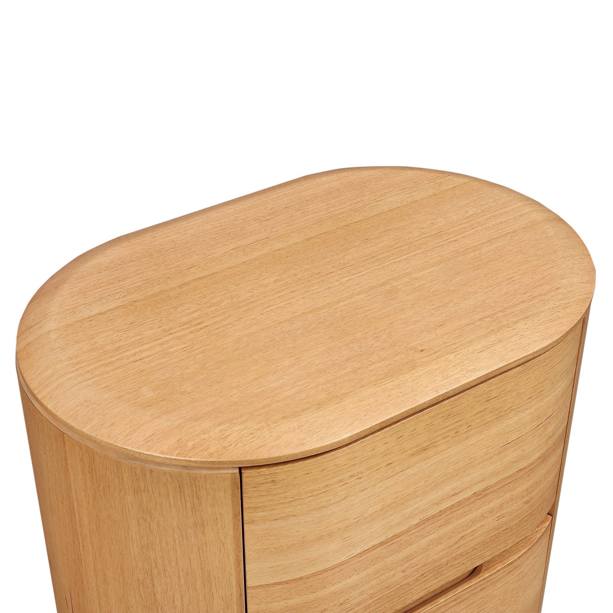 Norvia 60cm Tassie Oak Bedside Table - Natural Bedside Table Marri-Core