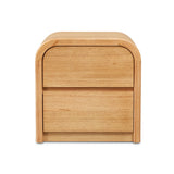 Elmino 55cm Tassie Oak Bedside Table - Natural Bedside Table Marri-Core
