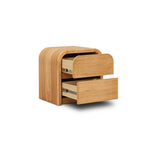 Elmino 55cm Tassie Oak Bedside Table - Natural Bedside Table Marri-Core