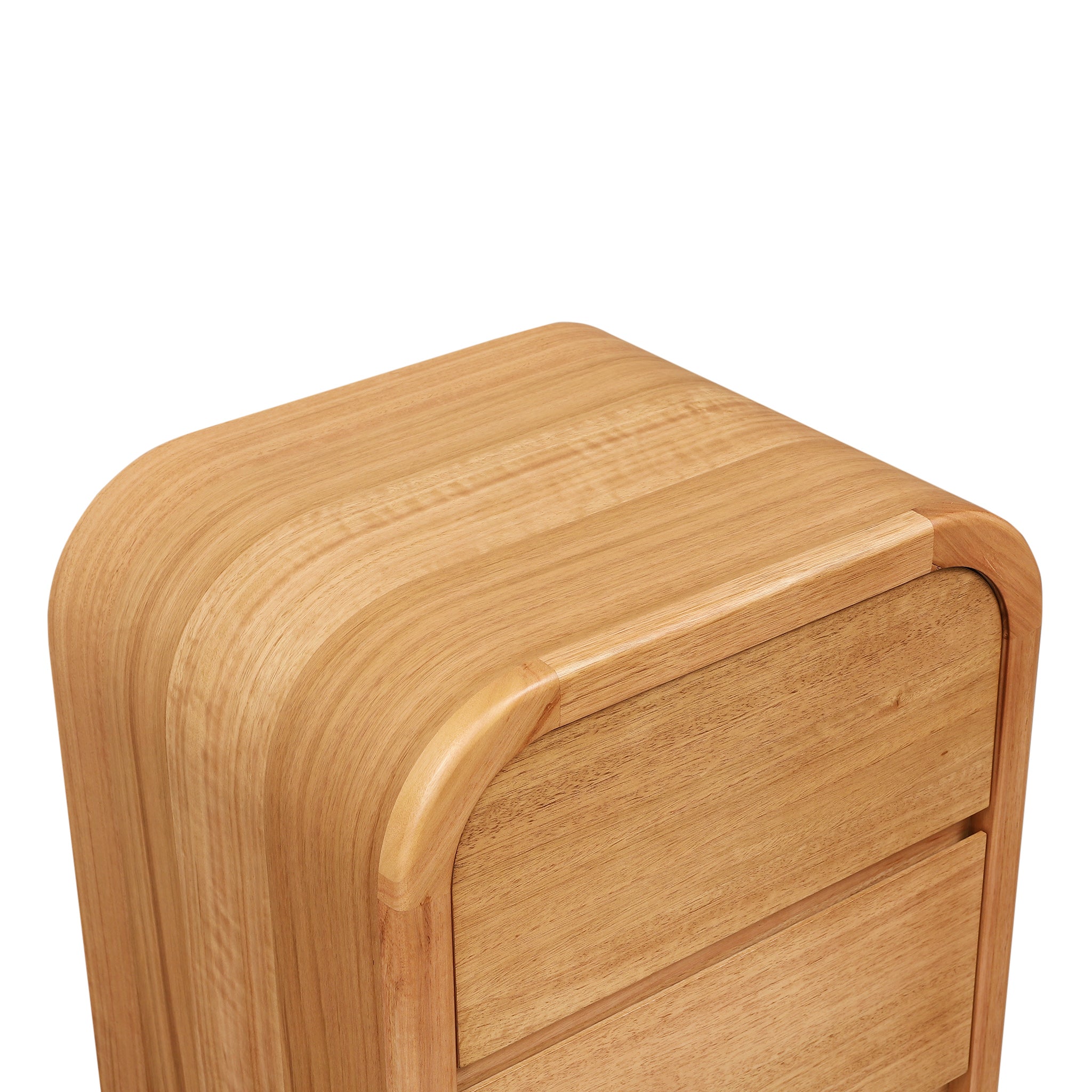 Elmino 55cm Tassie Oak Bedside Table - Natural Bedside Table Marri-Core