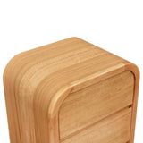 Elmino 55cm Tassie Oak Bedside Table - Natural Bedside Table Marri-Core