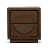 Bonnie Bedside Table - Caramel Oak