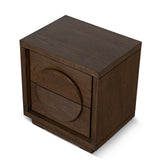 Bonnie Bedside Table - Caramel Oak