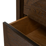 Bonnie Bedside Table - Caramel Oak