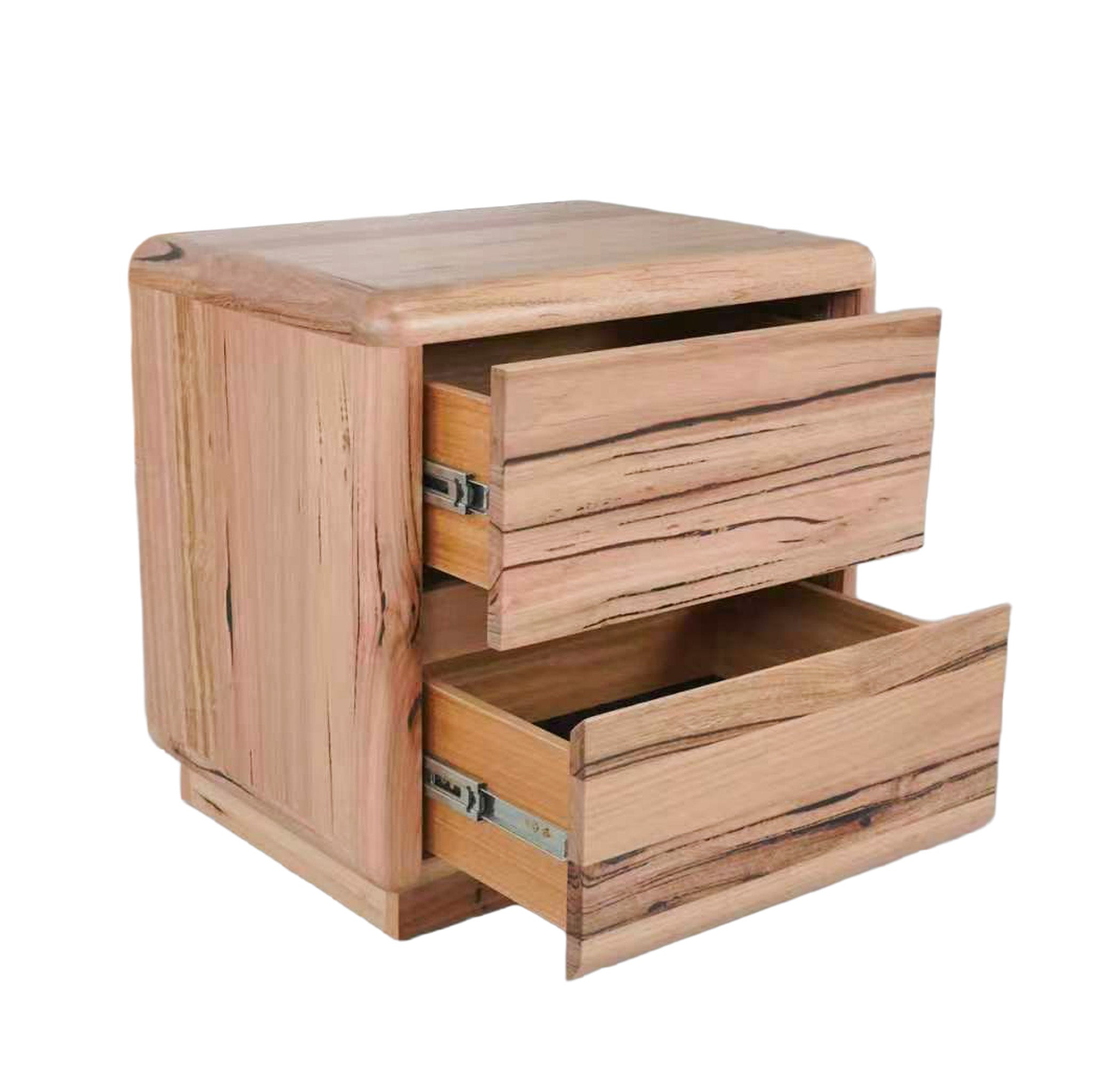 Savona 56cm Bedside Table - Messmate Bedside Table AU Wood-Core