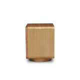 Cavaro 52cm Tassie Oak Bedside Table - Natural Marri-Core
