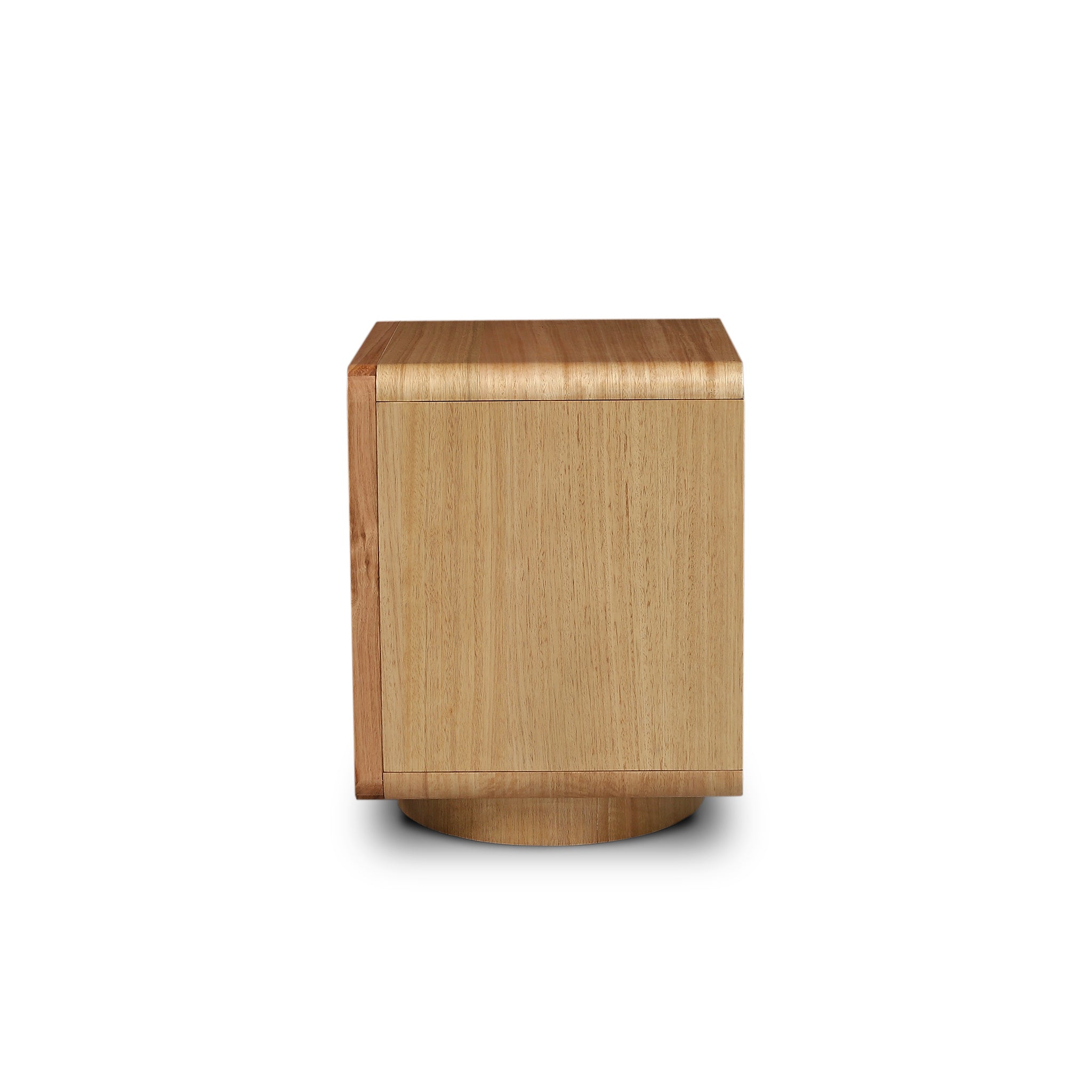 Cavaro 52cm Tassie Oak Bedside Table - Natural Marri-Core