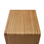 Cavaro 52cm Tassie Oak Bedside Table - Natural Marri-Core