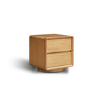 Cavaro 52cm Tassie Oak Bedside Table - Natural Marri-Core