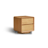 Cavaro 52cm Tassie Oak Bedside Table - Natural Marri-Core