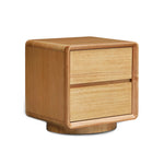 Cavaro 52cm Tassie Oak Bedside Table - Natural Bedside Table Marri-Core
