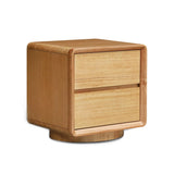 Cavaro 52cm Tassie Oak Bedside Table - Natural Bedside Table Marri-Core