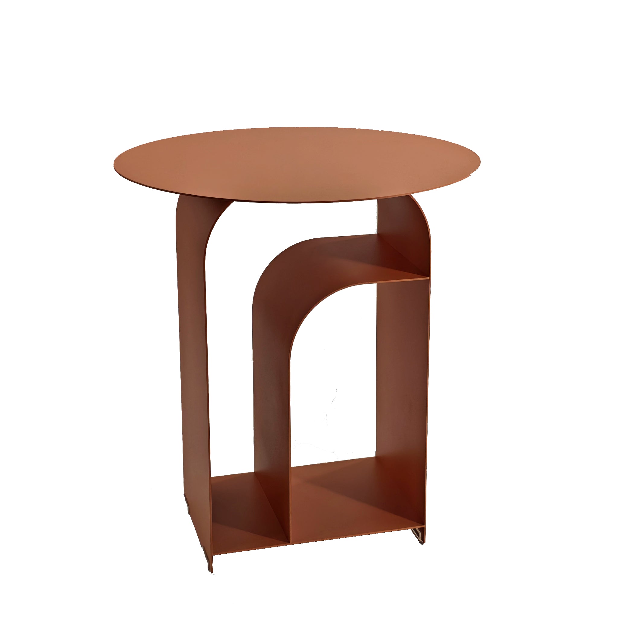 Orrica 38cm Round Side Table - Blush Bo Craft-Core