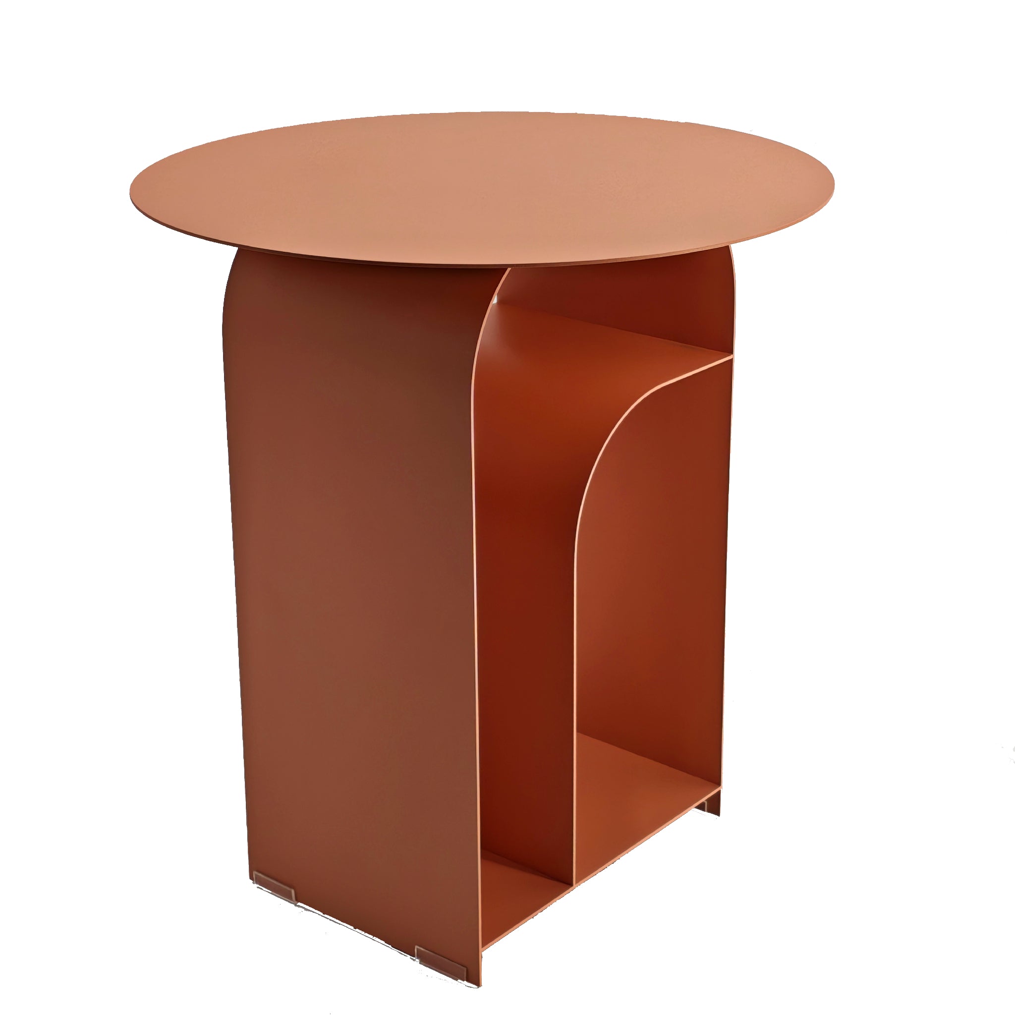 Orrica 38cm Round Side Table - Blush Bo Craft-Core