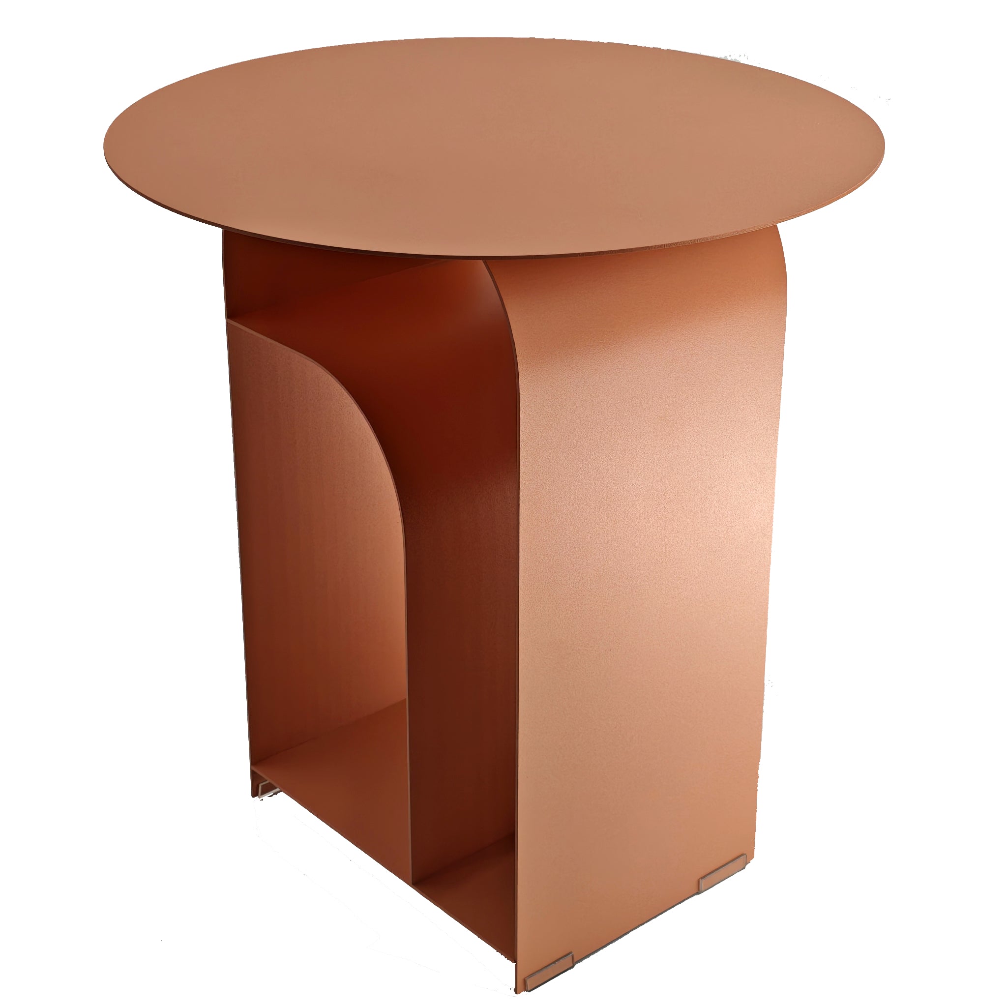 Orrica 38cm Round Side Table - Blush Bo Craft-Core